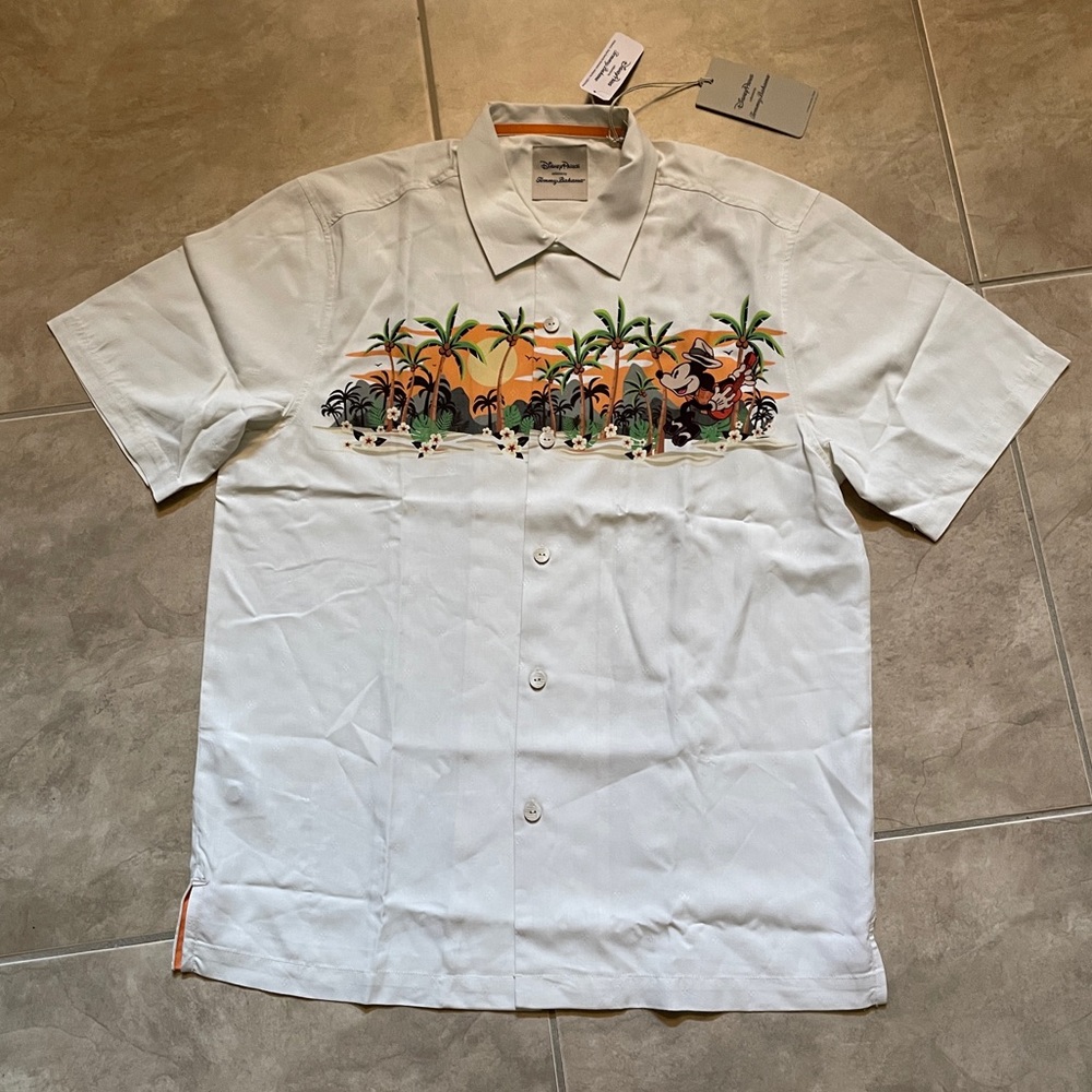 Tommy Bahama Disney Park Excl. Mickey Mouse Shirt